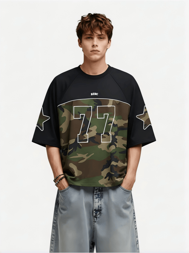 Aelfric Eden 77 Camouflage-Fußballtrikot