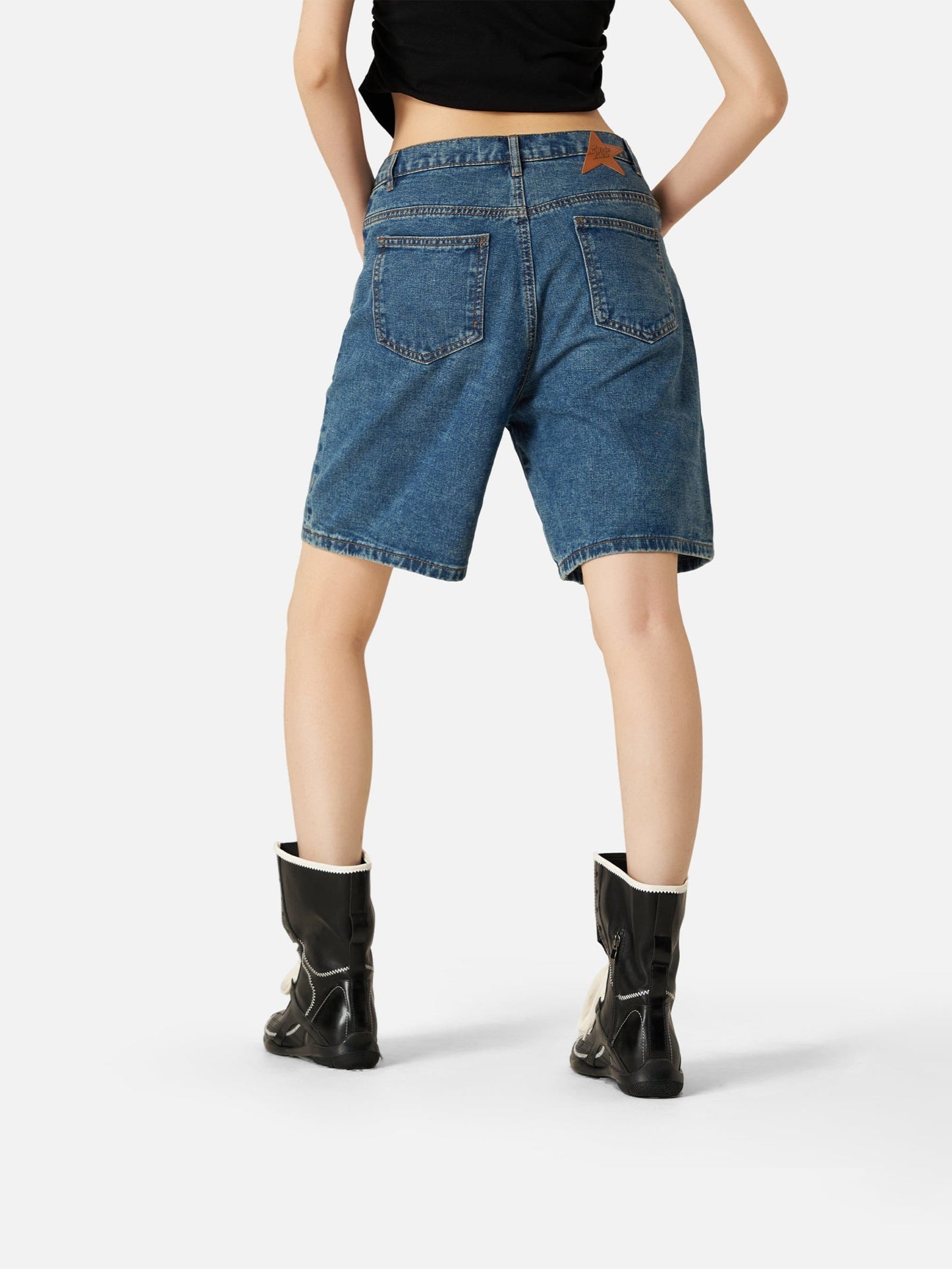 Aelfric Eden Star Patchwork Jorts