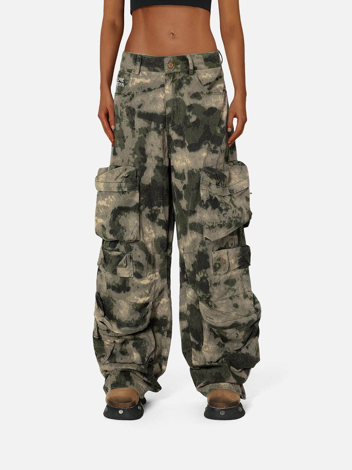 Pantalones holgados de camuflaje Aelfric Eden